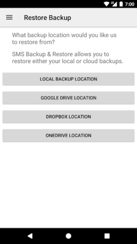 SMS Backup & Restore Pro - скриншот 6