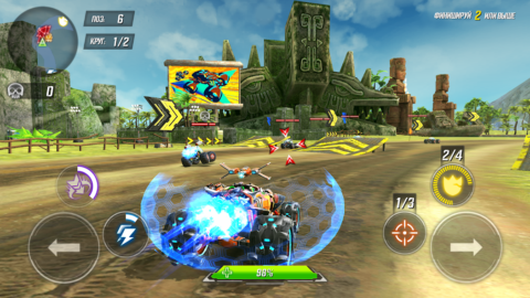 RACE: Ракеты Арена Машины Экшн - скриншот 3