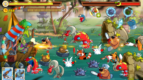 Swamp Attack 2 - скриншот 5