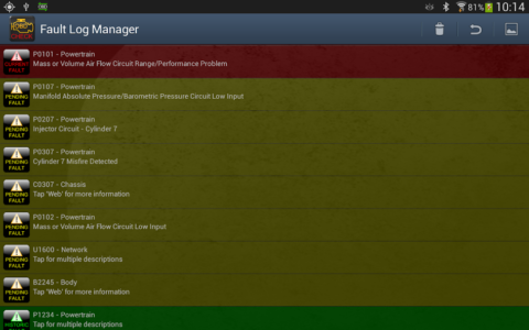 Torque Pro - скриншот 3