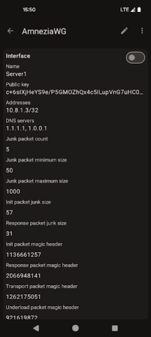 AmneziaWG - скриншот 2