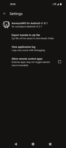 AmneziaWG - скриншот 3