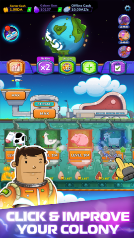 Endless Colonies: Idle Tycoon - скриншот 2