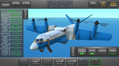 Turboprop Flight Simulator - скриншот 1