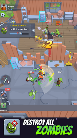 Zombie Slasher: Survival RPG - скриншот 2