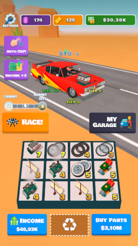 Idle Racer - скриншот 2