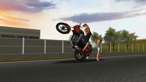 Moto Wheelie 3D - скриншот 2