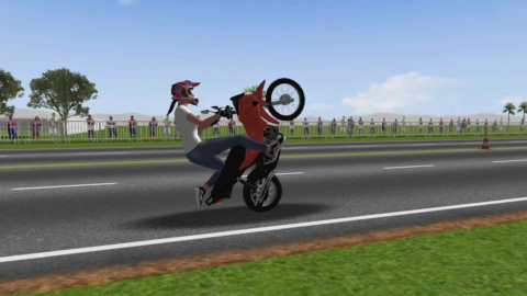 Moto Wheelie 3D - скриншот 4