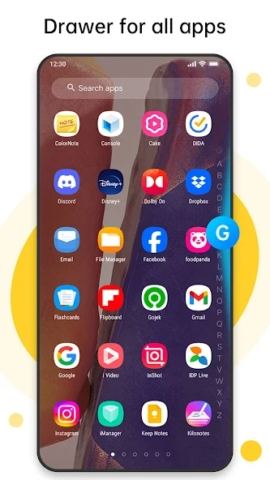 Perfect Galaxy Note20 Launcher - скриншот 2