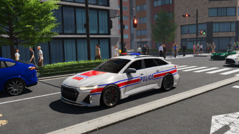 Real Police Car Simulator Game - скриншот 2