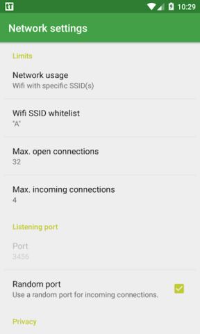 tTorrent - скриншот 6