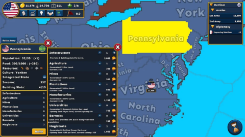 Countryballs conquest - скриншот 2