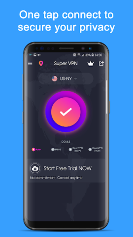 Super VPN - скриншот 1