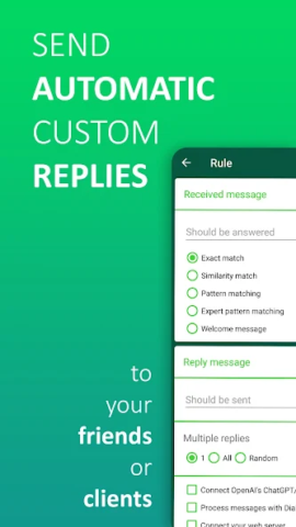 Автоответчик для WhatsApp - скриншот 1