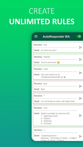 Автоответчик для WhatsApp - скриншот 5