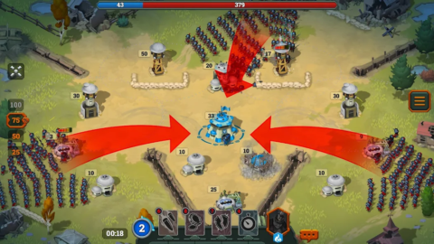 Bunker Wars: WW1 Strategy - скриншот 1