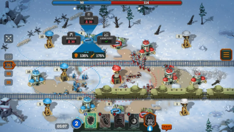 Bunker Wars: WW1 Strategy - скриншот 2