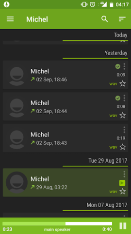 Call Recorder — SKVALEX - скриншот 2