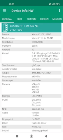 Device Info HW - скриншот 1