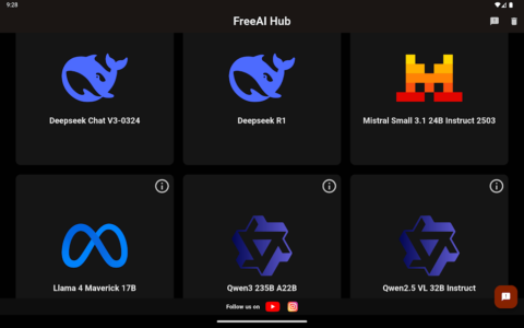 FreeAI Hub - скриншот 1