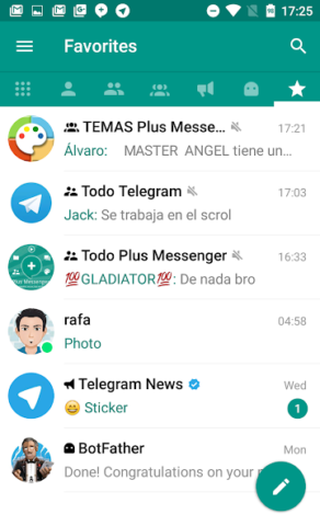 Plus Messenger - скриншот 1