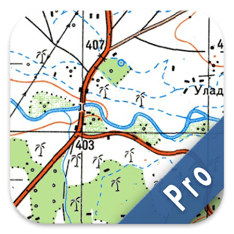 Российские топо карты PRO