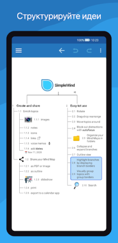 SimpleMind Pro - скриншот 5