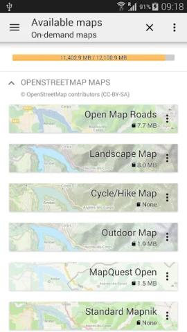 All-In-One Offline Maps - скриншот 3