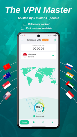 Singapore VPN - скриншот 1