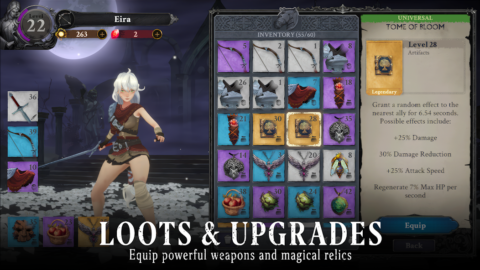 Soul Huntress: Dungeon Crawler - скриншот 3