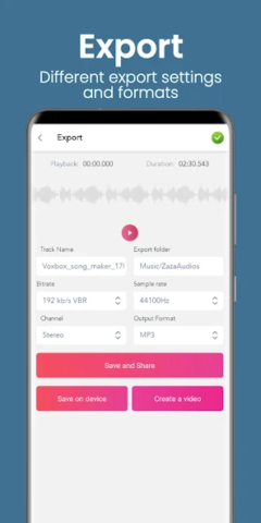 VoxBox Audio Editor - скриншот 3