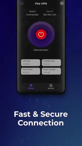 Fire VPN - скриншот 4