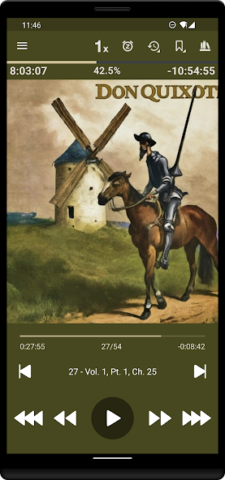 Listen Audiobook Player - скриншот 1