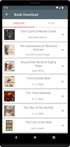 Listen Audiobook Player - скриншот 5
