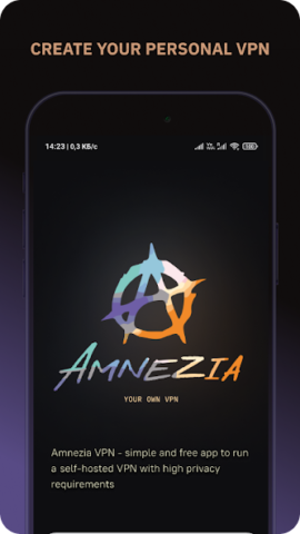 Amnezia VPN - скриншот 1