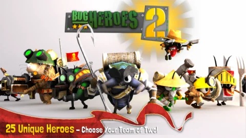 Bug Heroes 2: Premium - скриншот 1