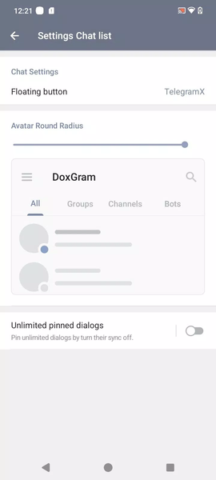 DoxGram - скриншот 5
