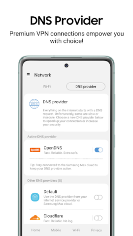Samsung Max VPN & Data Saver - скриншот 8