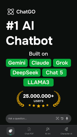 AI Chatbot GO - скриншот 1