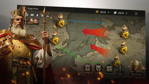 Grand War 4: Medieval Strategy - скриншот 5