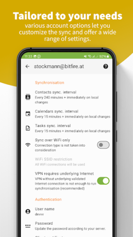 DAVx - скриншот 6