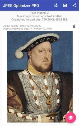 JPEG Optimizer PRO - скриншот 1