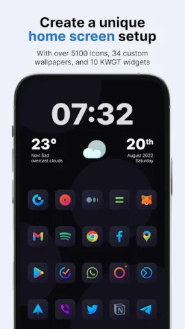 Nova Dark Icon Pack - скриншот 1