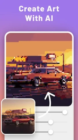 PixelMe: Pixel Art AI Camera - скриншот 1