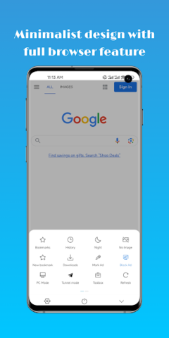 WebShuttle — Private Browser - скриншот 3