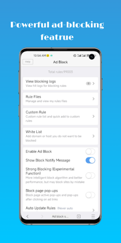 WebShuttle — Private Browser - скриншот 4