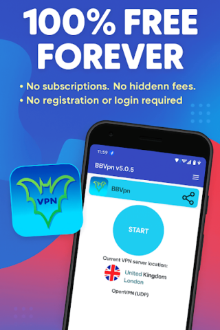BBVPN VPN - скриншот 1