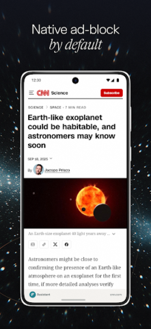 Comet: AI Browser & Assistant - скриншот 5