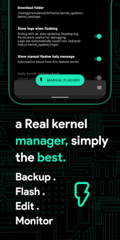 Franco Kernel Manager - скриншот 5
