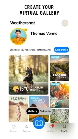 InstaWeather: Your Weathershot - скриншот 4